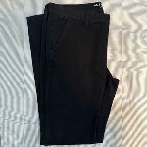 American Eagle Skinny Black Jeans Size 20 Long